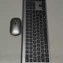 Wireless Keyboard and Mouse Combo, Full Size Keyboard and Mouse, Long Battery Life, Optical Mouse, 2.4G Lag-Free Cordless Mice Keyboard Set Ultra Slim Design for Computer, Laptop, PC, Mac, Windows