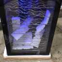 EUHOMY 45 Bottle Cooler Refrigerator, Small Fridge for Red, White and Champagne, 4.5 Cu.ft Mini Fridge with Adjust Temperature, Black