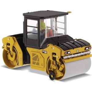 Diecast Masters 1:50 Scale Caterpillar CB-13 Vibratory Compactor with Enclosed Cab | High Line Series Cat Trucks & Construction Equipment | Model 85595