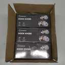 (3Sets) All Keyed Same Entry Door Knob and Single Cylinder Deadbolt Combo Set, Satin Nickel Exterior Door Knobs with Lock and Keys for Entrance and Front Door