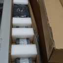 2 Pack 32'' Modern Black Outdoor Wall Lights, LED Exterior Wall Sconces, 5CCT Dimmable Linear Wall Lights, IP65 Waterproof Outdoor Light Fixtures for Garage, Porch, Front Door