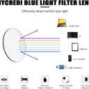 Hycredi Kids Blue Light Blocking Glasses for Boys & Girls Reduce Eye Strain from Screens, Computer, Gaming, TV & Phone