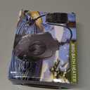 Bird Bath Heater for Outdoors in Winter, 100W Birdbath Water Heater Submersible for Winter Full-Covered Aluminum, Heated Bird Bath Deicer Thermostatic Control for Yard Patio Small Pond(Black)