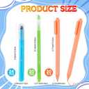 64 Pieces Bible Journaling Pens Kit, 24 Gel Highlighters, 20 Colored Retractable Ballpoint Pens, 20 Colored Fineliner Pen Bulk for Bible Markers No Bleed Through Easter Church Gift Supplies