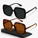 miyya Oversized Polarized Sunglasses Women, Trendy Retro Sun Glasses for Women 2025, Oversized Shades