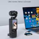 W & O Vlogging Camera with 180 Rotating Lens, Pocket Camera with Audio & Video Recording,7-Hour Battery, Handheld POV Cameras with 32GB, Easy One-Button Recording for Travel,Daily Life (Dark Gray)