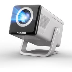 Magcubic Smart Projector 8K&4K Support, Portable Mini Projector with WiFi 6 and Bluetooth 5.4, 800ANSI, Auto Focus & Obstacle Avoidance,1080P Movie Projector for Home, Bedroom, Outdoor