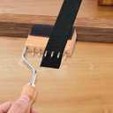 2 x Webbing Stretcher Tool, Wood Handle Webbing Gooseneck Puller Stretcher Practical Upholstery Tool Suitable for Leather Carpet Canvas Furniture Repair