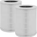 Air180 Replacement Filter, Compatible with BISSELL Air180 and Air180 MAX Air Purifier, 3-in-1 True HEPA Filter Compare to Bissell 3502 Filter, 2-Pack