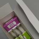 Feifeiya 5 Pcs Teacher Essentials Large Teacher Binder Clips 2 Inch Paper Clips for Office School Supplies Classroom Management