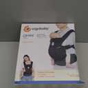 Ergobaby All Carry Positions Breathable Mesh Baby Carrier with Enhanced Lumbar Support & Airflow (7-45 Lb), Omni Breeze, Onyx Black