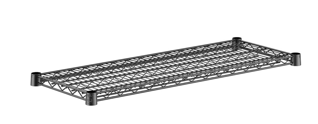 Metal Shelf 14x36 Inch Wire Shelving Single Shelf with Clips Suitable for 3/4" Pole Only