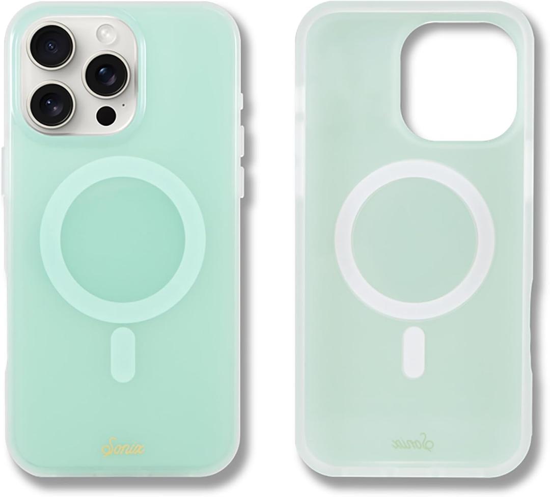 Sonix Case for iPhone 16 Pro Max | Compatible with MagSafe | 10ft Drop Tested | Jelly Mint