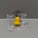 24 Pcs Graduation Ducks with Cap, Graduation Decorations Class of 2025, Heartfelt 'con Quack Tulations' Cards & Quick-Attach Foam Tape - Perfect for 2025 Graduation Gifts