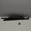 Universal Swivel TV Stand/Base Table Top TV Stand 32 to 65 inch TVs 80 Degree Swivel, 4 Level Height Adjustable, Heavy Duty Tempered Glass Base, Holds up to 88lbs Screens, HT04B-002