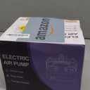 AXHJ Electric Balloon Pump, Portable Electric Air Balloon Pump Dual Nozzle Air Blower Pump, Balloon Inflator for Party Decorations (Pink)