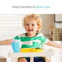 Munchkin Miracle 360 Sippy Cups for Age 6mo+, Spill Proof Toddler Cups with Handles, 7 oz, 1 Pack, Green, BPA Free