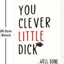 2 x Funny Graduation Card Gifts for him
