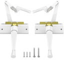 Split Arm Operator with Handle, Left and Right Hand Options, Compatible with Andersen A Series and 400 Series Perma-Shield Casement Windows from 1982 to 1995 White
