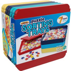 Buffalo Games - Puzzle Sorting Trays - 7 Count (Pack of 1)