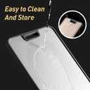 2 in 1 Pure Titanium Cutting Boards for Kitchen Chopping Board with Handle Large Big Small Kitchen Meat Butcher Block Not Stainless Steel Wood Bamboo Glass Rubber Plastic Silicone Acrylic Teak Sink (Grey/Beige)