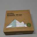 3-Pack Organic Baby Swaddle Sleep Sacks - Swaddles for Newborns, Infant 0-3 Months, Baby Girls, Boys, Soft & Snug Newborn Sleep Sack, Nursery Swaddling Blankets (Bunnies, OS)