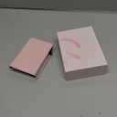 QLD RFID Wallet Women - Small Slim Trifold Wallet Anti-Theft Pop up Card Holder, Minimalist, Ultra Thin, Front Pocket, Premium Leather, 9-11 Cards Capacity | ID Window | Cash Slot (Pink)