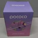 POCOCO Galaxy Star Projector with 2M-Pixel Lens & 5K Discs | Home Planetarium Projector for Relaxation, Study, and Sleep Aid | Includes 2 Films | Ideal Gift (Blue Pink)