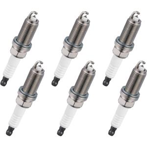 BDFHYK 6240 Iridium Spark Plugs Compatible with INFINITI for Nissan FX35 FX45 G35 I35 M35 M45 Q45 QX4 QX56 350Z Altima Armada Frontier Maxima Murano Quest TITAN Xterra PLFR5A-11 Set of 6
