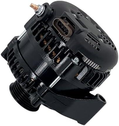 15768830 12V 300A Alternator Compatible with Cadillac Escalade, Chevy Suburban Tahoe, Rainier Ascender, Hummer H2, Saab 9-7X 2000 2001 2002 2003 2004 2005 2006 Replace# 18000002