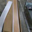 LARWORKS WPC Slat Wall Panels 8 Pack 96" x 8.2", Waterproof Fluted Wall Paneling, Accent 3D Wall Panel for Wall Decor, Bathroom, Bedroom, Office - Widen Low Grille Elm (Cover Approx.44 sq.ft)