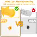 KURUI Drywall Anchors Assortment Kit for Sheetrock Concrete Brick, 350Pcs Wall Anchors and Flat Head Screws, 5 Sizes Picture Hanging Set for Bedroom/Office Wall Art Decor, House Warming Gifts New Home