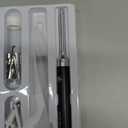 Upgraded Tonsil Stone Remover with Camera, Visual Tonsil Stone Removal Kit with 6 LED Light, Tonsil Stone Removal Tool Camera with 1080P, 5 Head Attachments, for iOS & Android (Black)