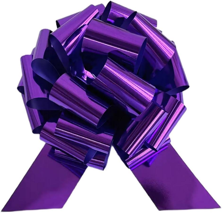 14 Inch Large Purple Gift Bow,1Pcs Big Bow for Present,Big Gift Bow for appliances,Bikes,Table Decorations and Party Events (Purple)