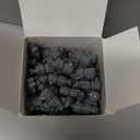 Leinuosen 100 Pcs Mini Rubber Robot Figures Bulk Miniature Robot Figurines Robots Theme Party Supplies Toppers Statues Birthday Gifts for Tabletop Home Garden Decor to Hide (Gray)