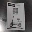 Electric Scooter with Seat, 300W Motor, 15.53MPH Top Speed, 20 Miles Range, Adults E-Scooter with Large Storage Basket for Pets Dogs and Items C1S-PLG