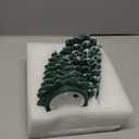 Christmas Decorations Indoor, Christmas Decor - Christmas Tree Candles Battery Operated, Flameless LED Candle Lights with 6H Timer, Xmas Home Decor, Set of 2(Green)