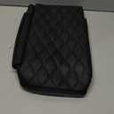 Car Purse Holder Between Seats, Large Capacity Leather Auto Front Seat Handbag Organizer Pocket, Backseat Barrier Storage Bag for Kids Pet, Universal Interior Car Accessories