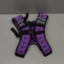 Zeerun Weighted Vest for Women & Men with Reflective Stripe and Adjustable Buckle, Comfortable & Durable Rucking Vest for Walking, Running & Strength Training (24 lb)