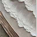 Hand Painted Thick Texture Art Oil Painting on Brown and White Beach Waves Landscape Art Home Wall Decorative Painting 48x24 Inches (Eft150)