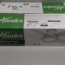 Hunter 59244 Dempsey Ceiling Fan 44 inches Fresh White (Fresh White finish)