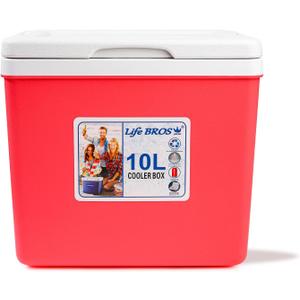 11Qt 19Qt Insulated Portable Cooler Leak-Proof Ice Chest Lunch Box Hard Coolers with Extra Ice Pack for BBQ, Camping, Pincnic (Red)
