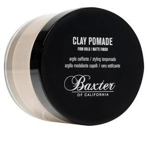 Baxter of California Clay Pomade, Strong Hold Matte Hair Clay for Men, Texturizing & Thickening Pomade for Natural Definition and All-Day Control, 2 Ounce