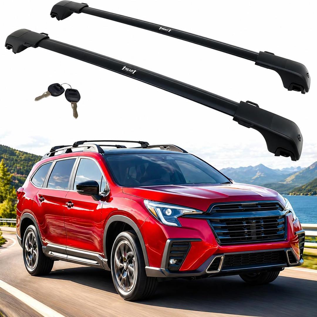 HEKA Roof Rack Cross Bars Compatible with Ascent 2019-2026 with Raised Side Rails, Heavy Duty Anti-Theft Lockble Aluminum Roof Rails Crossbars Rooftop Luggage Racks Carrier