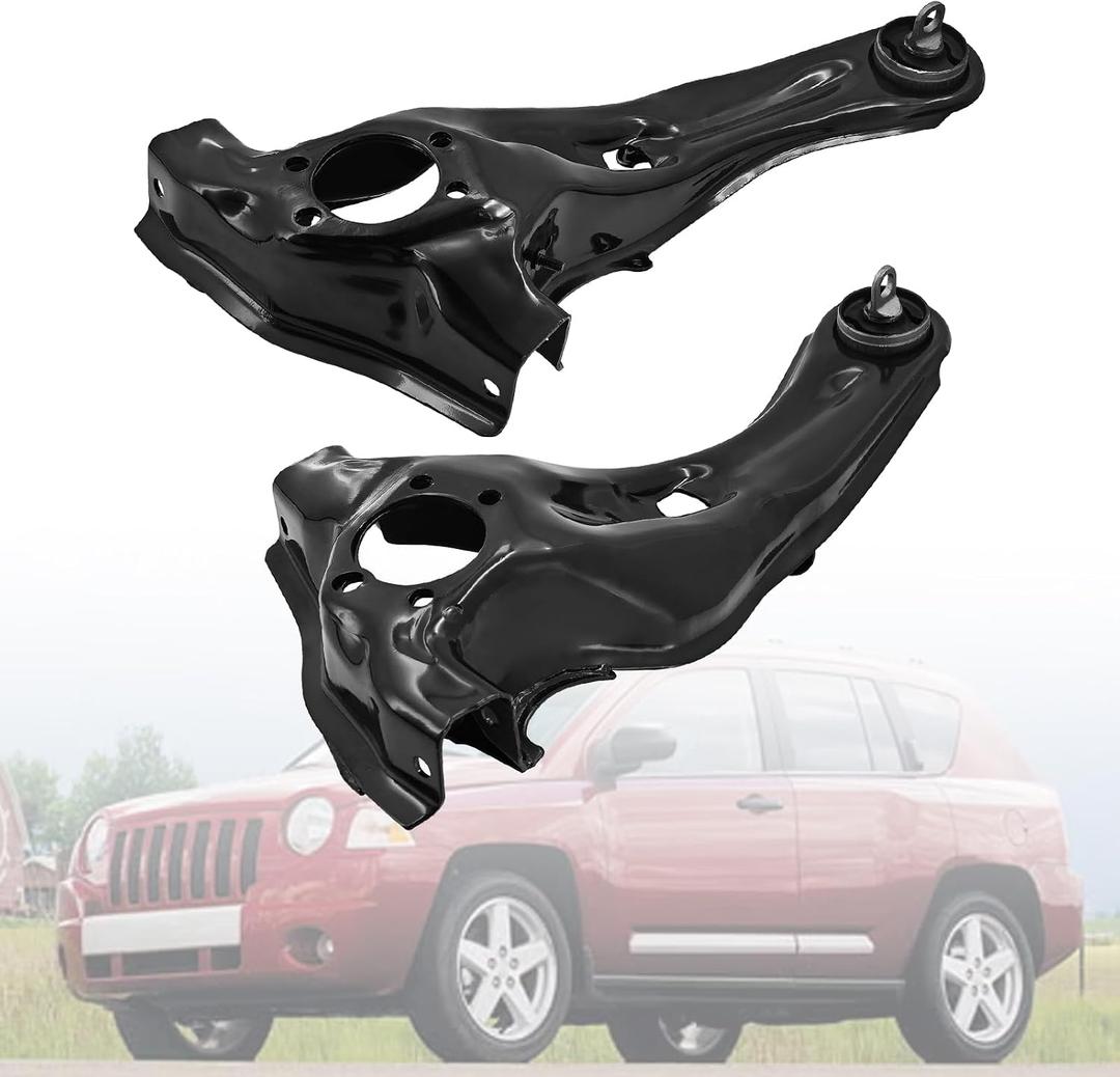 Rear Left & Right Suspension Trailing Arm Link Compatible with Jeep Compass 2007-2016, Patriot 2007-2017 Replace# 5105927AA, 5105930AA