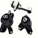 Yllhaoyuan Complete Engine Motor Transmission Mount Set for Accent Veloster Kia Forte Rio 1.6L 1.8L 2.0L - Replaces 21830-3X300, EMT9758, 21810-1R010 - Fixes Engine Vibration
