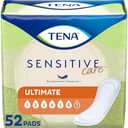 TENA Sensitive Care Incontinence Pads for Women, Bladder Control & Postpartum, Ultimate Absorbency, Extra Long Length, 52 Count