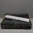 Perlegear Universal Swivel TV Stand with LED Lights for 3270 inch TVs, Height Adjustable Table Top TV Stand with Tilt, Tempered Glass Base, Holds up to 88 lbs, Max VESA 400x400mm, PGTVS32B