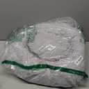 JOLLYVOGUE Calming Dog Bed Medium Size Dog, Anti-Anxiety Donut Medium Pet Bed, 27 inches Fluffy Faux Fur Round Cat Bed (Smoke Grey) (27.0"L x 27.0"W x 8.0"Th)