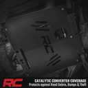Rough Country Catalytic Converter Shield for Ram 1500 (2019-2026) 2WD/4WD – 14-Gauge Steel Anti Theft Skid Plate